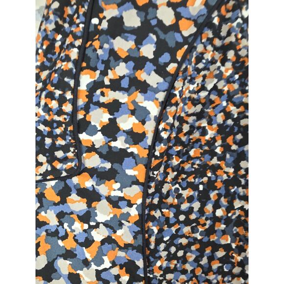 BCBGMAXAZRIA Lagen Look Midi Dress XS Womens Art To Wear Multicolor - Picture 4 of 7